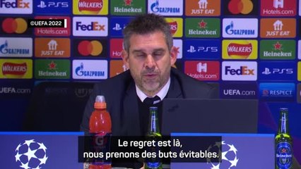 8es - Gourvennec : "Le score est sévère"