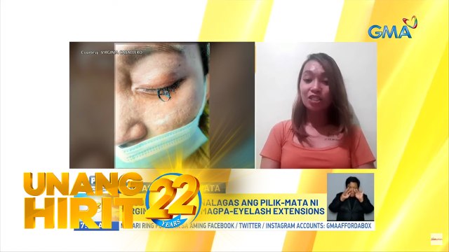 Unang Hirit: Pilikmata ng isang babae, nadisgrasya daw matapos maglagay ng false eyelashes!