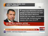 Biar Panel Khas nilai hasil siasatan SRC dan RM2.6 bilion