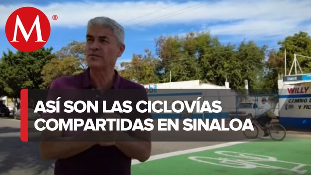 En Los Mochis se implementó un programa de carriles compartidos; los ciclistas son la prioridad