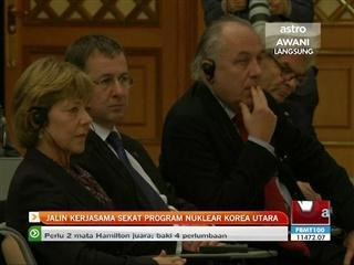 Jalin kerjasama sekat program nuklear Korea Utara