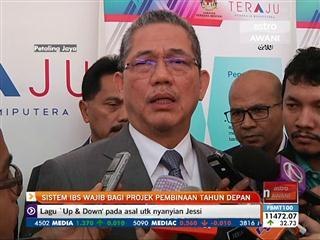 Sistem IBS wajib bagi projek binaan tahun depan