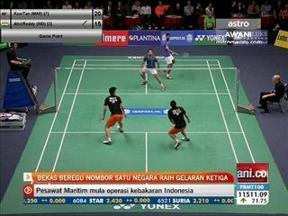 Bekas beregu nombor satu negara raih gelaran ketiga