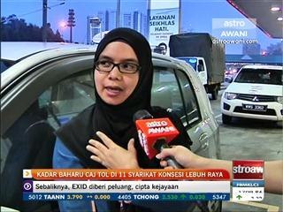 Kenaikan kadar tol: Reaksi pengguna jalan raya