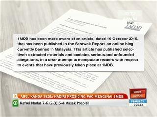 Arul Kanda sedia hadiri prosiding PAC mengenai 1MDB