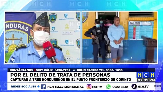 Detienen a varias personas acusadas del delito de tráfico de personas en el norte del país