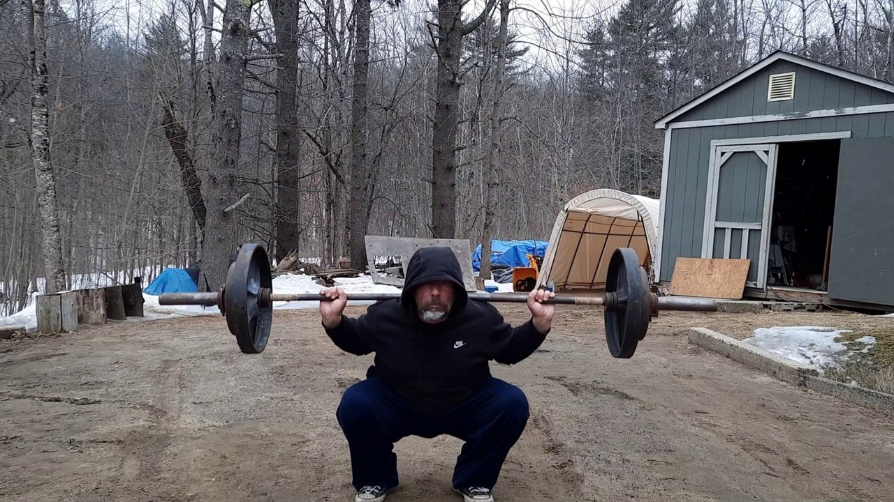 Continental Squats 200lb