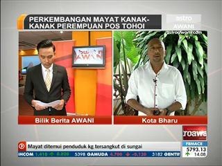 Perkembangan mayat kanak-kanak perempuan Pos Tohoi