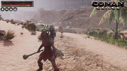 Conan Exiles 4 - Act 2.7 - Base Alquimica y Sala de mapas - canalrol 2021