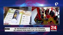 Aumenta la venta de armas en Perú ante el incremento de la delincuencia