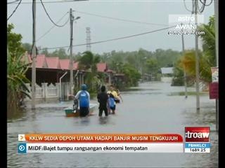 KKLW sedia depoh utama hadapi banjir musim tengkujuh