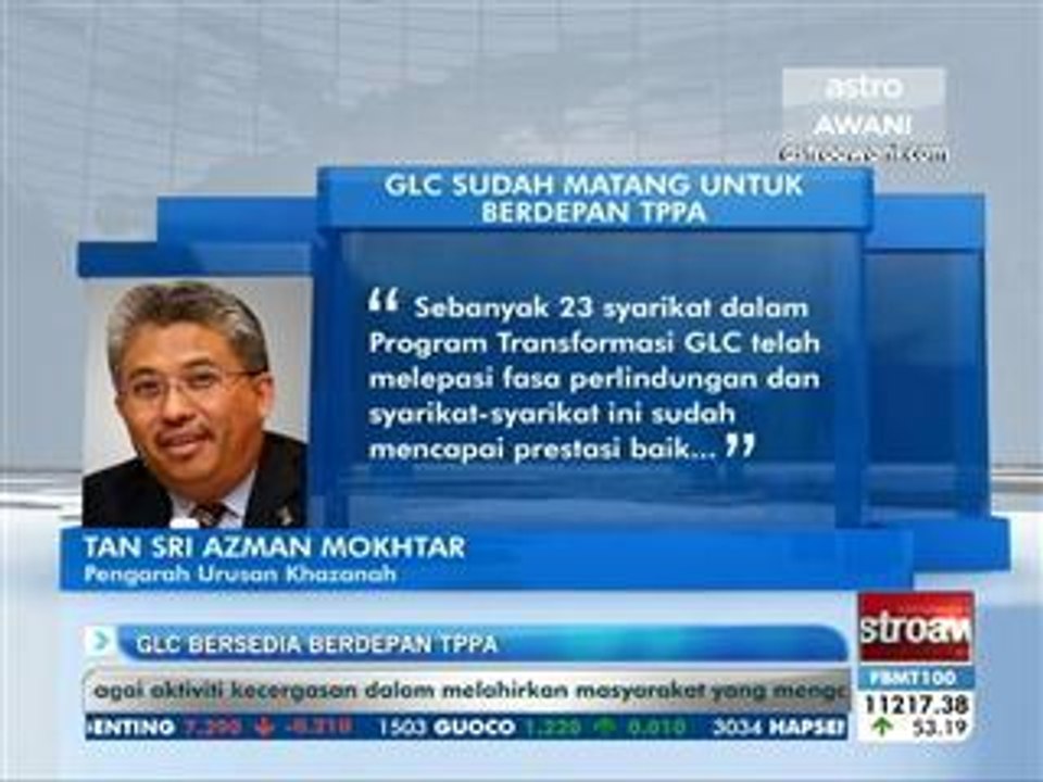 GLC bersedia berdepan TPPA