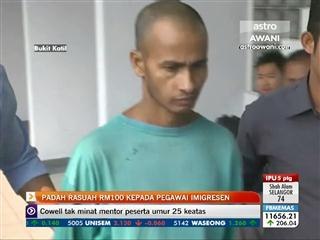 Padah rasuah RM100 kepada pegawai Imigresen