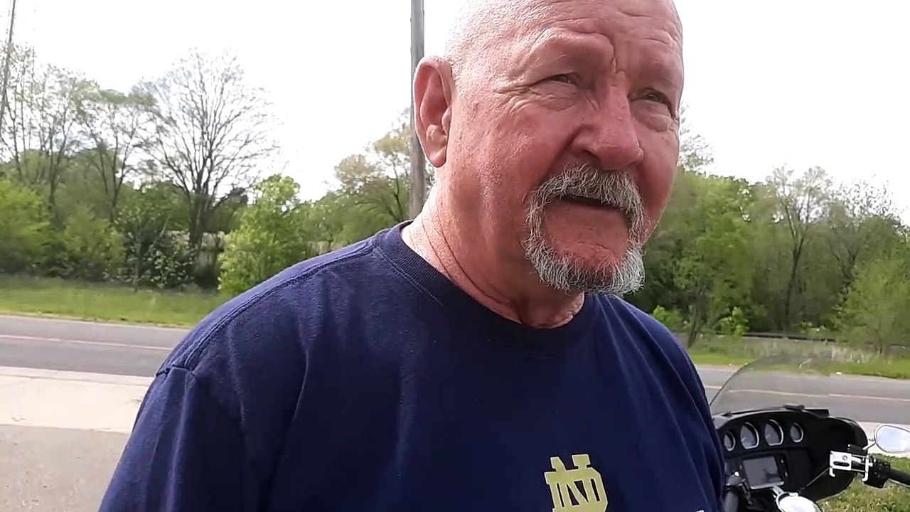 John is a retired police officer. Pray he repents and trusts in Christ, and not his good works.