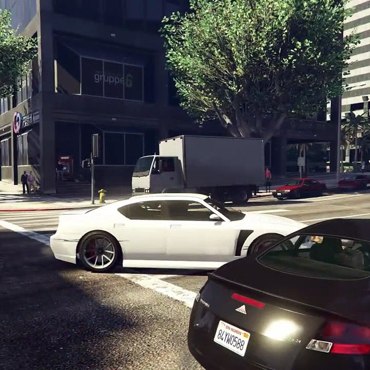 GTA 5 Open World gameplay _ Random moments 4