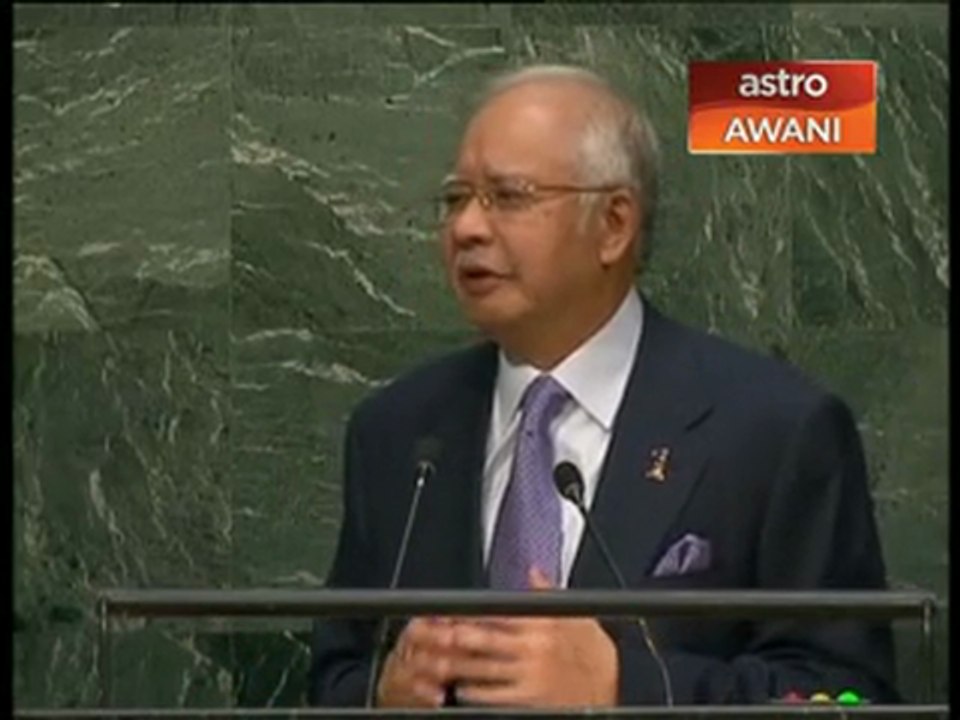 Ucapan penuh Datuk Seri Najib Razak di Perhimpunan Agung Pertubuhan Bangsa-Bangsa Bersatu