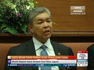 Duta Besar China diarah buat penjelasan rasmi