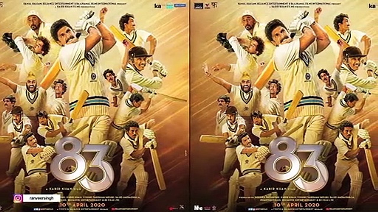 Ranveer Singh starrer 83 to be aired on TV... Watch to know When & Where
