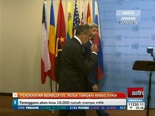 Pendekatan berbeza US, Rusia tangani krisis Syria