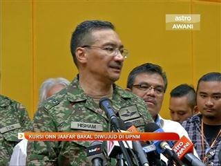 Kursi Onn Jaafar bakal diwujudkan di UPNM