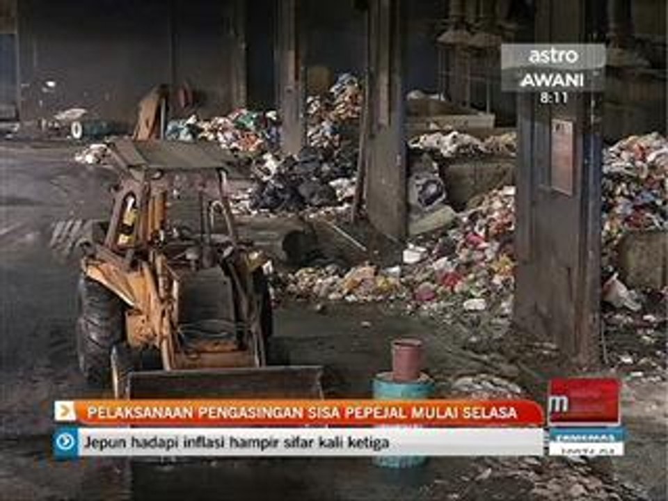 Pelaksanaan pengasingan sisa pepejal mulai Selasa