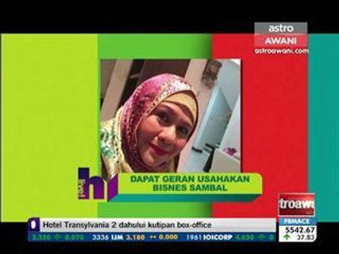 Ogy Ahmad Daud dapat geran usahakan bisnes sambal