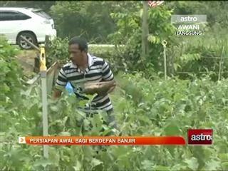 Persiapan awal bagi berdepan banjir