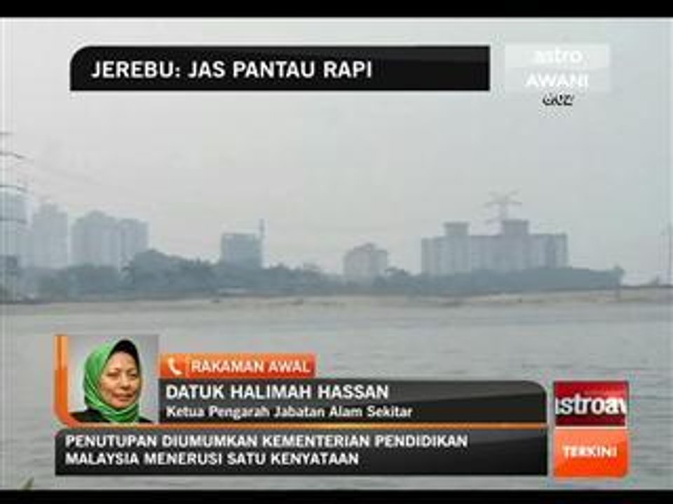 Jerebu: JAS pantau bacaan IPU dengan rapi