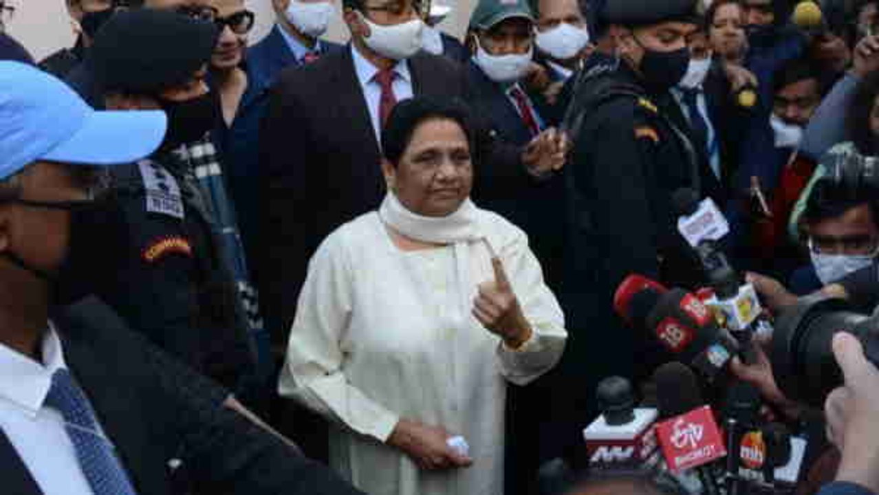 चौथे चरण के लिए BSP सुप्रीमो मायावती ने किया मत...