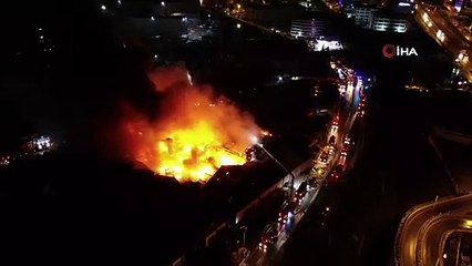 İstanbul'da 2 fabrikada peş peşe yangınlar