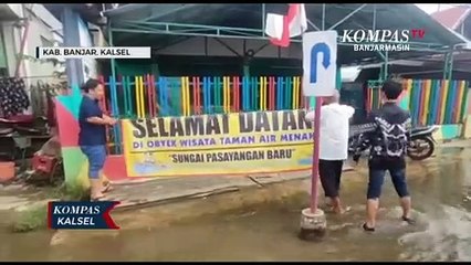 Jalan Sering Terendam Air, Warga Kritik Pemerintah Lewat Spanduk Sindirian