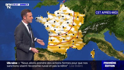 Des nuages sur la partie Nord-Ouest du pays ce mercredi, du soleil au Sud et à l'Est