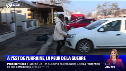 Conflit Russie-Ukraine: des Ukrainiens fuient l'Est de leur pays