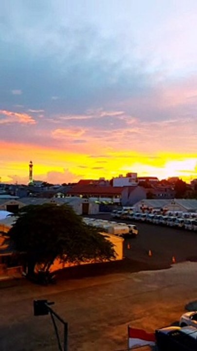 Sunset In Jakarta