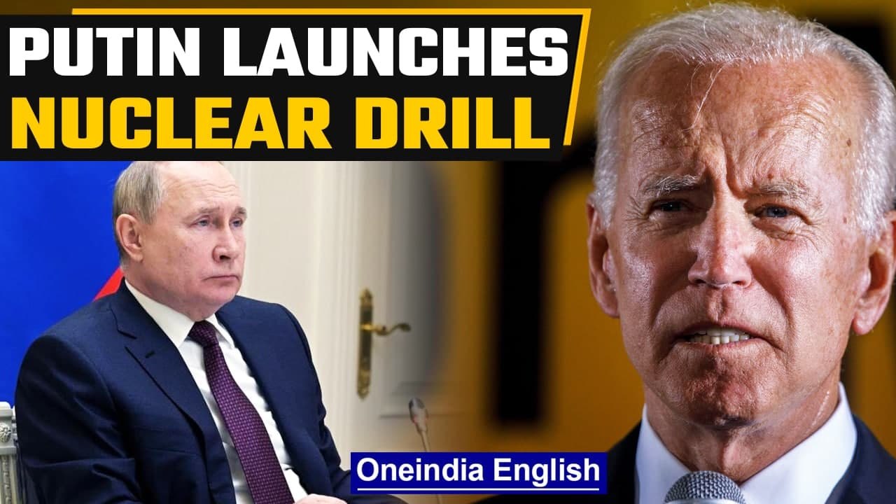 Joe Biden sanctions Russia over 'beginning of invasion' | Putin‘s nuclear drills | Oneindia News