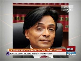 SPRM berharap Anthony Kevin Morais akan ditemui dengan selamat