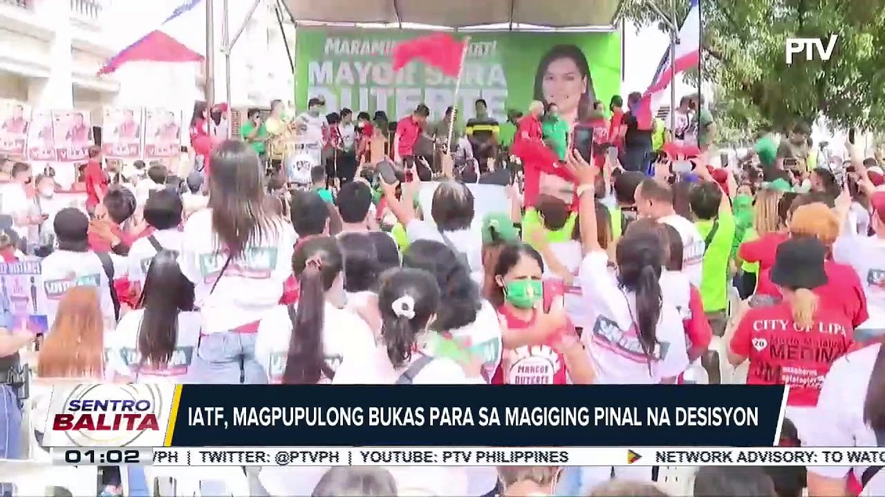 Metro Manila Council, irerekomenda sa IATF na ibaba na sa Alert level 1 ang NCR; IATF, magpupulong bukas para sa magiging pinal na desisyon