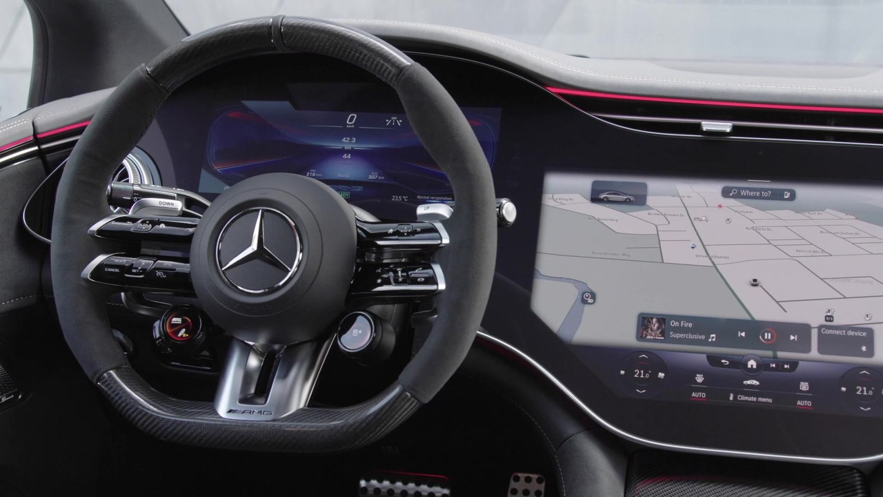 Der neue Mercedes-AMG EQE - AMG SOUND EXPERIENCE - Einzigartiges Klangerlebnis mit großer Bandbreite