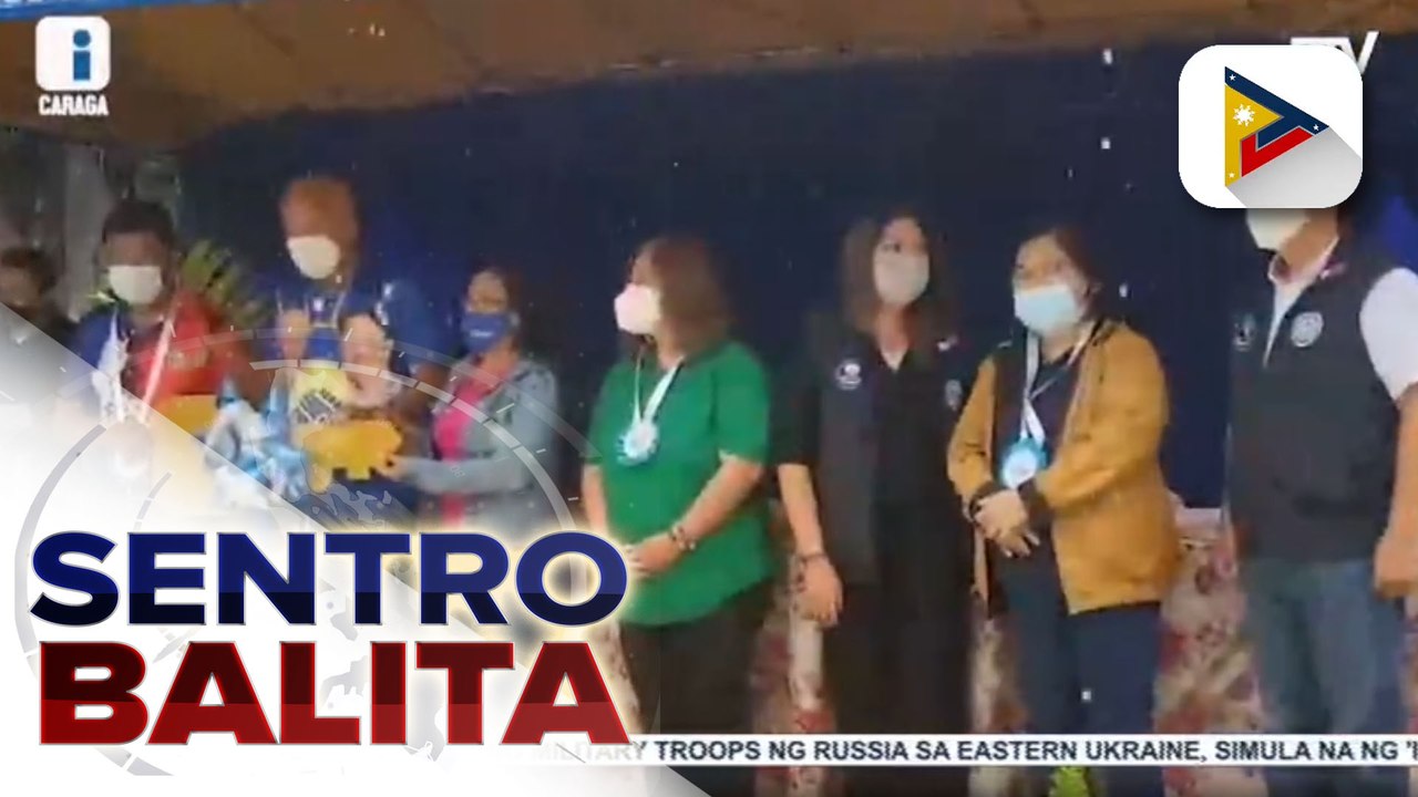 Ilang proyektong pangkaunlaran ng RTF-ELCAC sa Surigao del Sur, nai-turn over na ; NTF-ELCAC, binigyang-diin ang kahalagahan ng pagkakaisa vs. insurgency