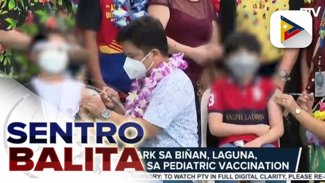 Isang kilalang water park sa Biñan, Laguna, binuksan para sa bakunahan ng mga batang edad 5-11; Mga magpapabakuna, may 1 year na libreng entrance sa water park