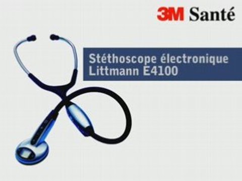 Stethoscope électronique 3M Littmann E4100 chez NMmédical