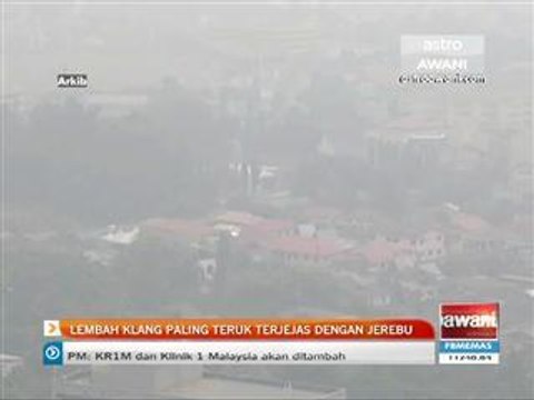 Lembah Klang paling teruk terjejas dengan jerebu