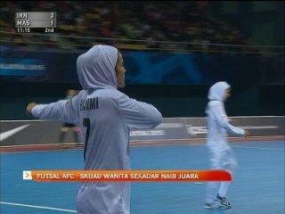 Futsal AFC: Skuad wanita sekadar naib juara