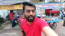 20₹ Aloo Poori & 50₹ Coconut Milk Burmese Chicken Noodles - Best Roadside foods Surat _ DAN JR VLOGS