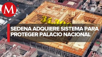 La SEDENA contrata un sistema antidrones para Palacio Nacional