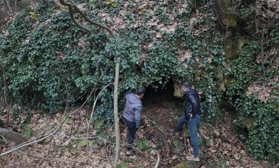 Hayvanlarını otlatırken tesadüfen binlerce yıllık mağarayı buldular! Meğer hep gözlerinin önündeymiş