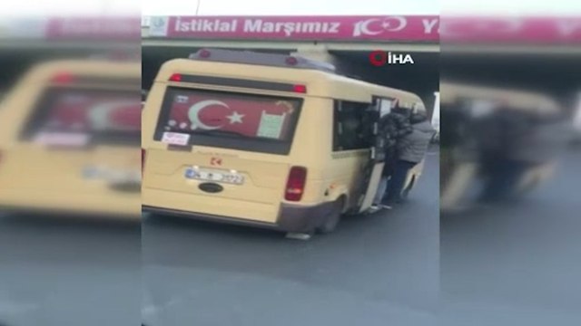 Bağcılar'da yürekleri ağza getiren görüntü