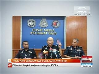Polis nafi dakwaan kes culik guna van biru
