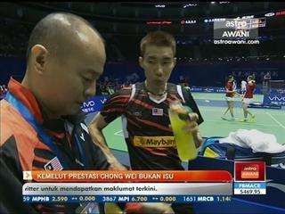 Kemelut prestasi Lee Chong Wei bukan isu