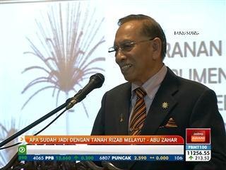 Apa sudah jadi dengan tanah rizab Melayu? - Abu Zahar